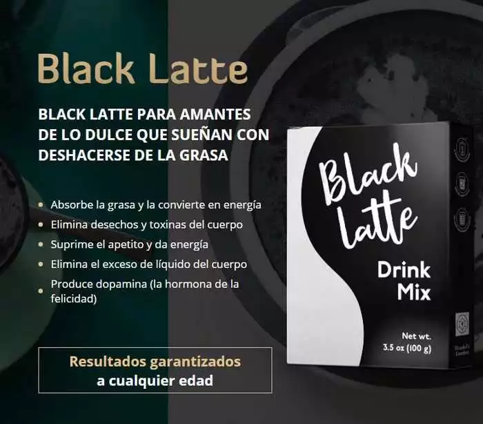 ¿En Qué Consiste Black Latte?