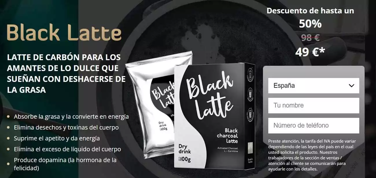 Comprar Black Latte en Fuerteventura